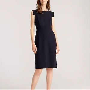J. Crew Resume Dress in Navy